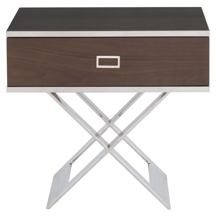 Fairfield Chair x Libby Langdon Carlson Smoked Stone End Table