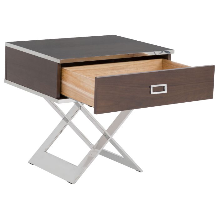 Fairfield Chair x Libby Langdon Carlson Smoked Stone End Table