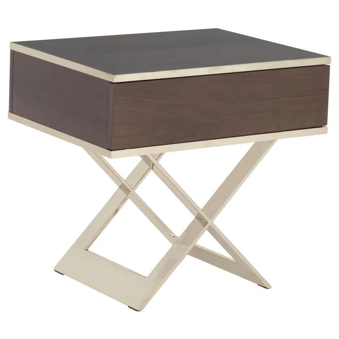 Fairfield Chair x Libby Langdon Carlson Sheer Dove End Table