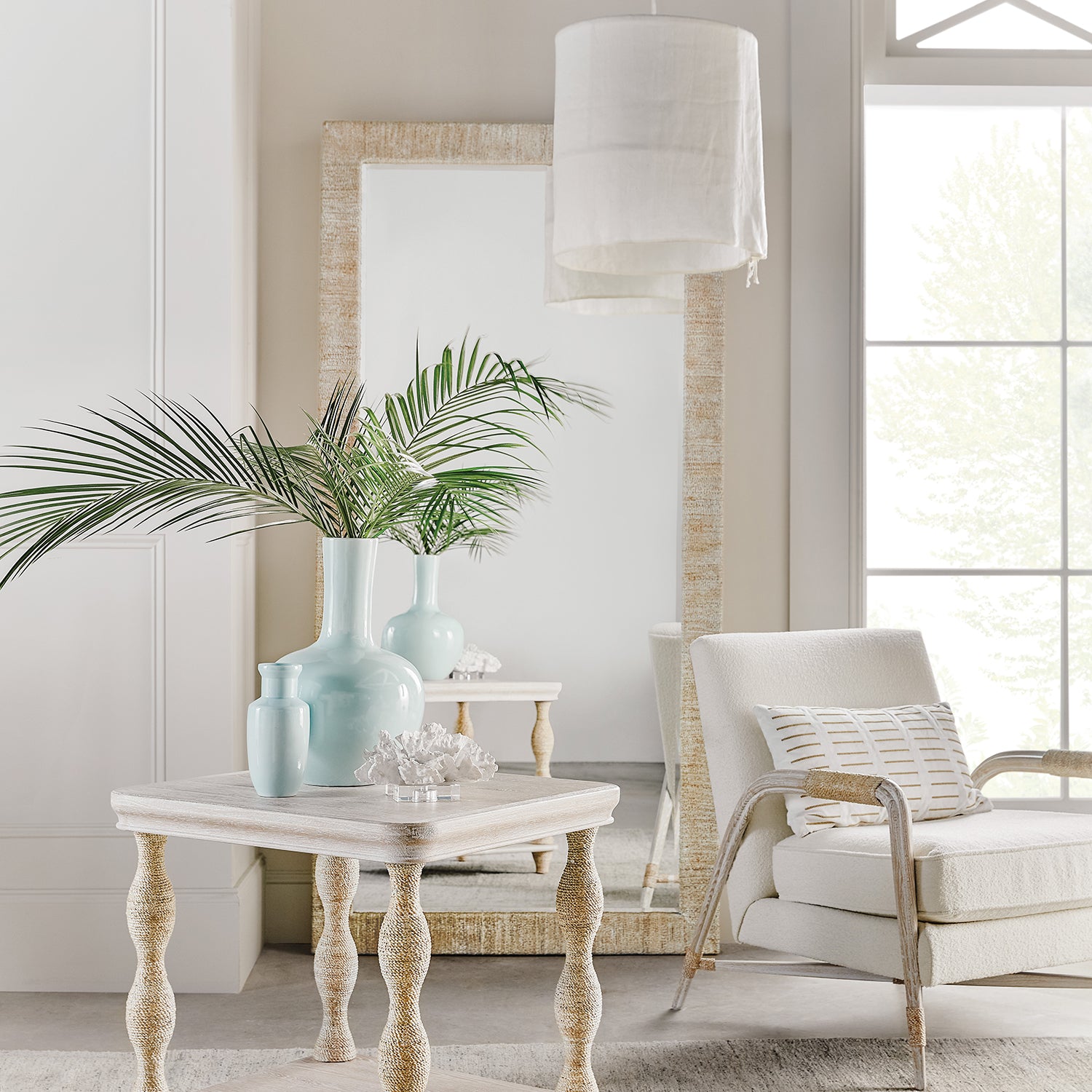 Hooker Furniture Serenity Sandpiper Floor Mirror