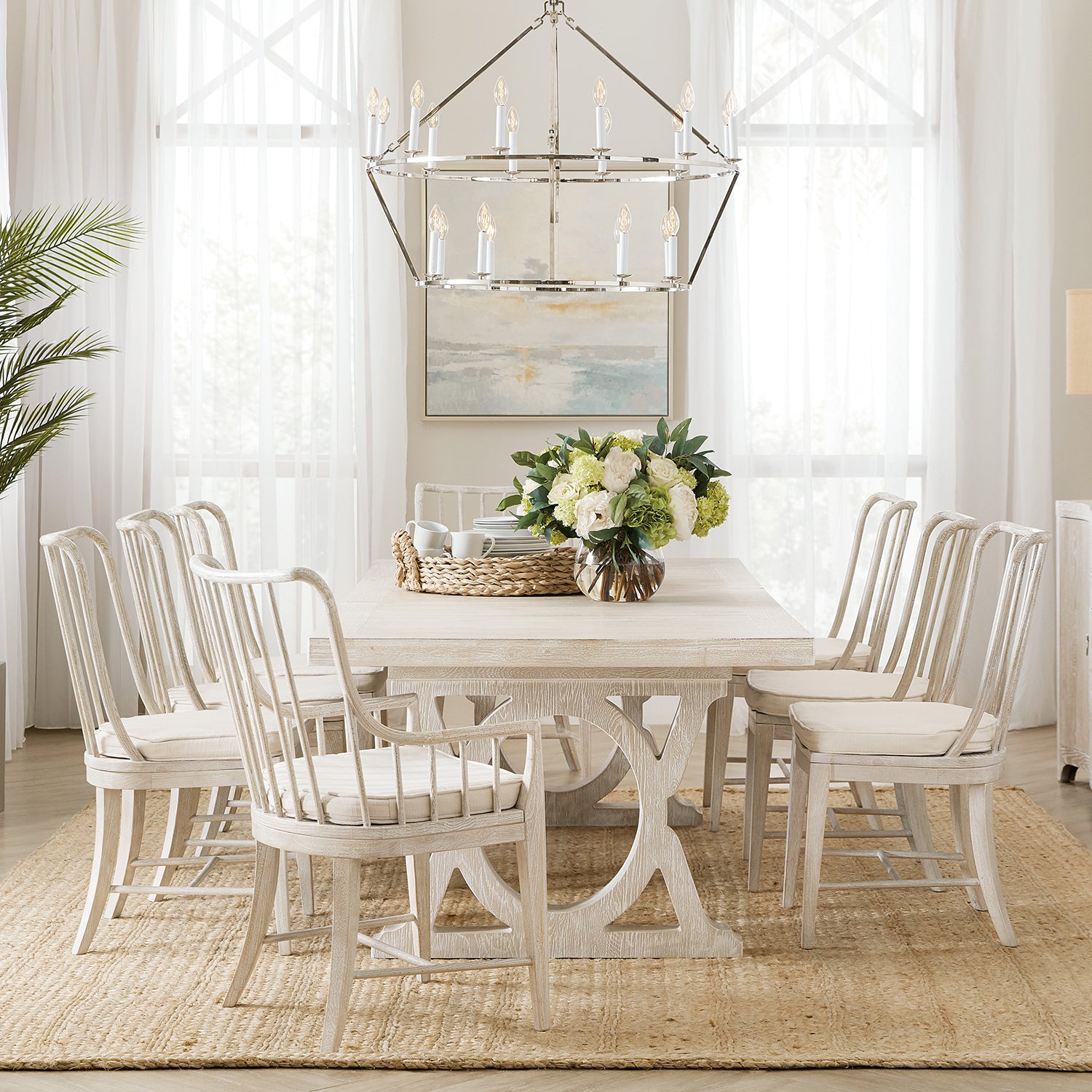 Hooker Furniture Serenity Topsail Rectangle Dining Table