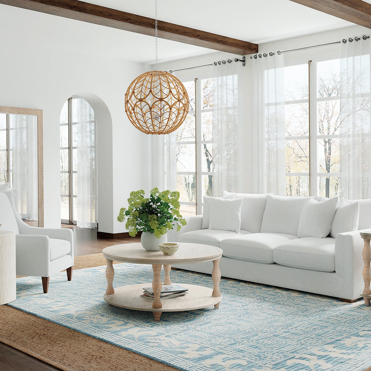 Hooker Furniture Serenity Bahari Round Cocktail Table