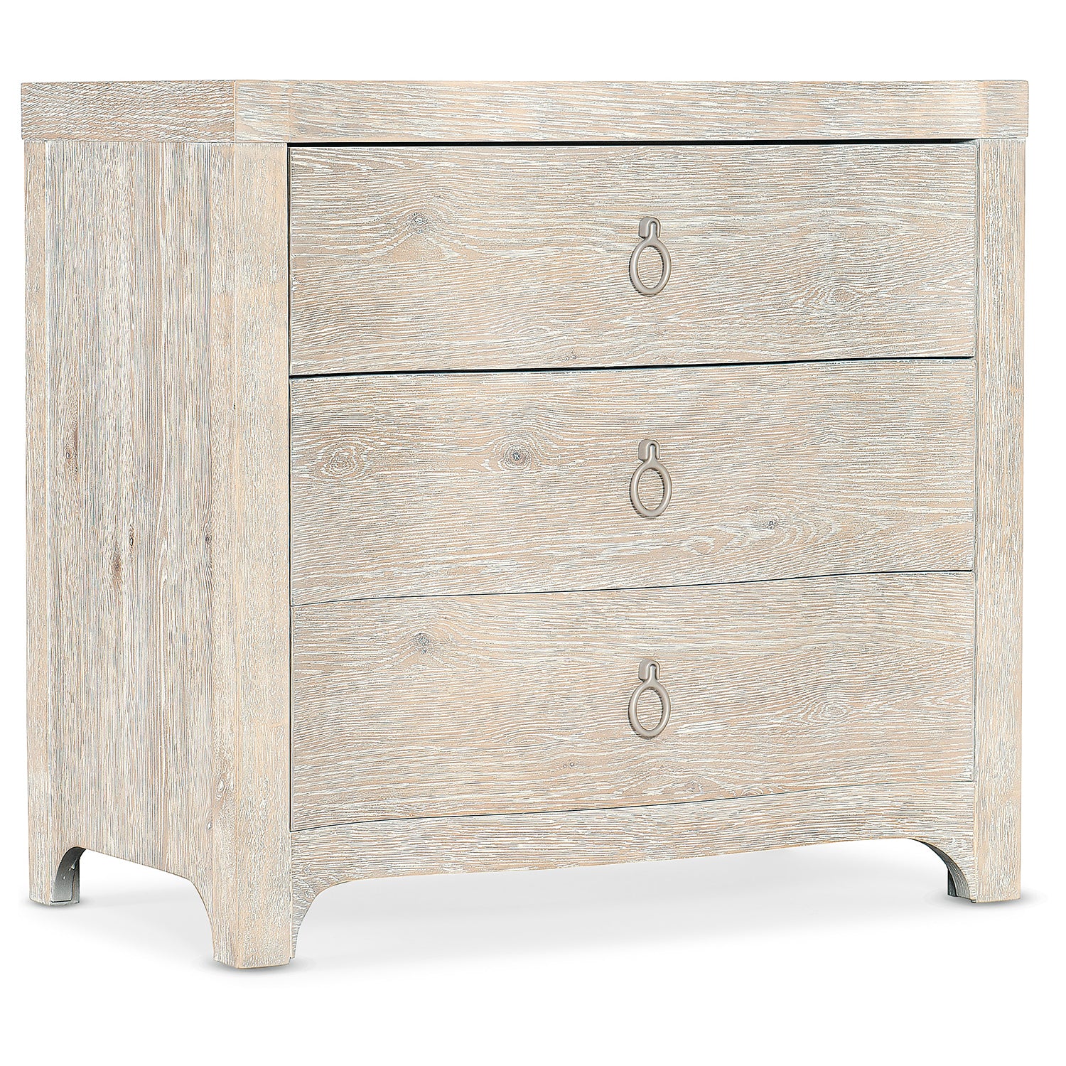 Hooker Furniture Serenity Antigua Three Drawer Nightstand
