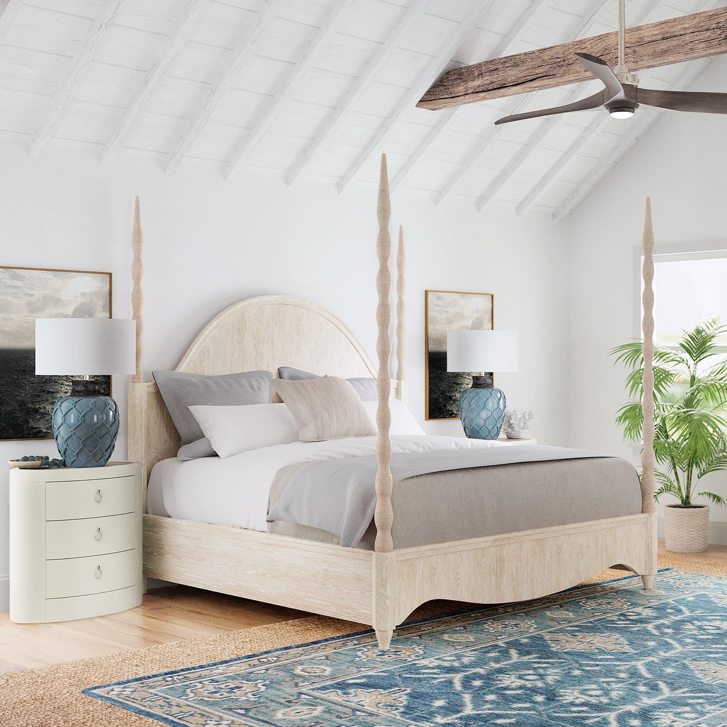 Hooker Furniture Serenity Jetty Poster Bed