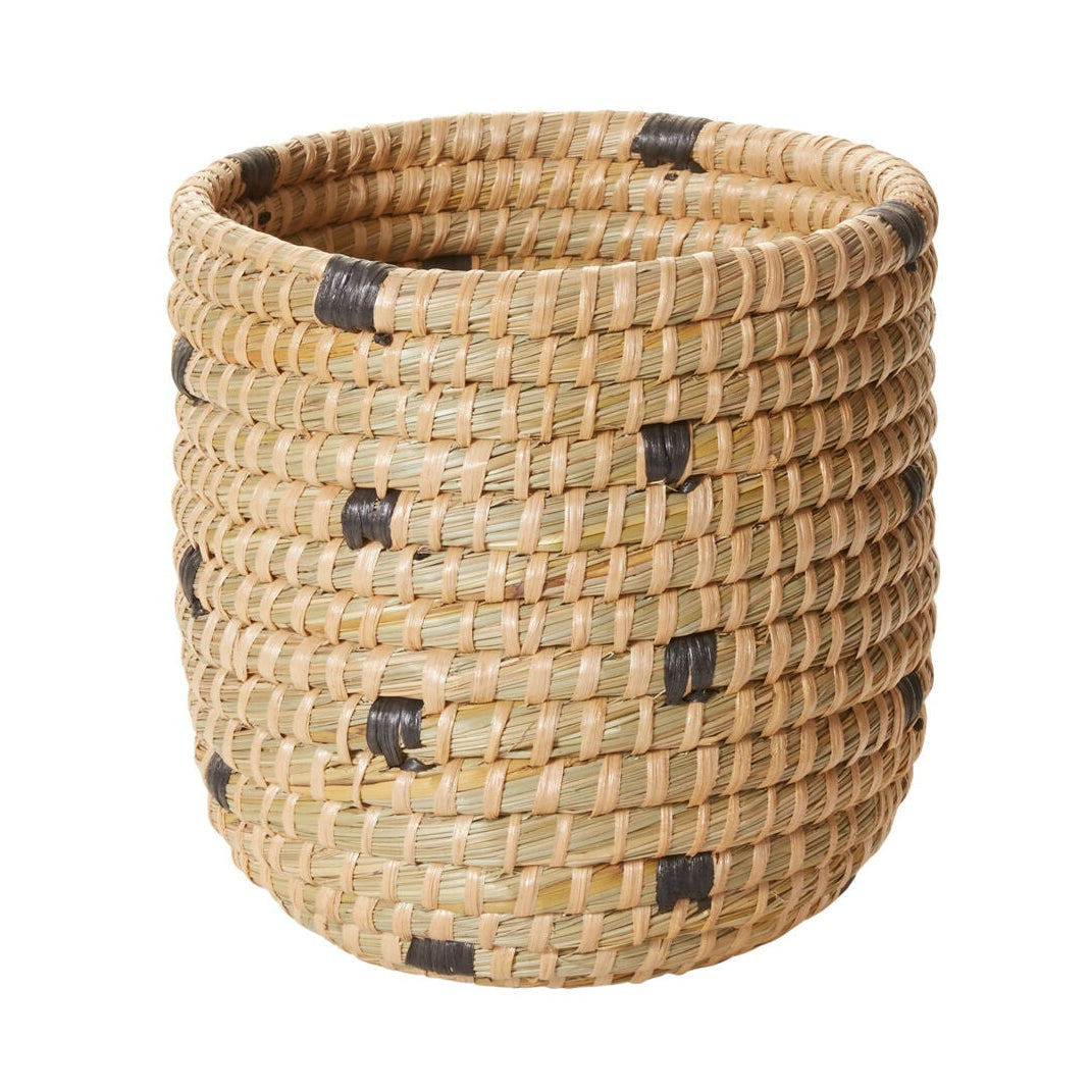 Tejida Basket styled on a home surface