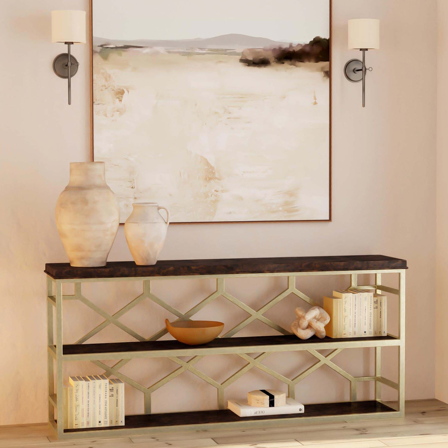 Hooker Furniture Melange Giles Console Table