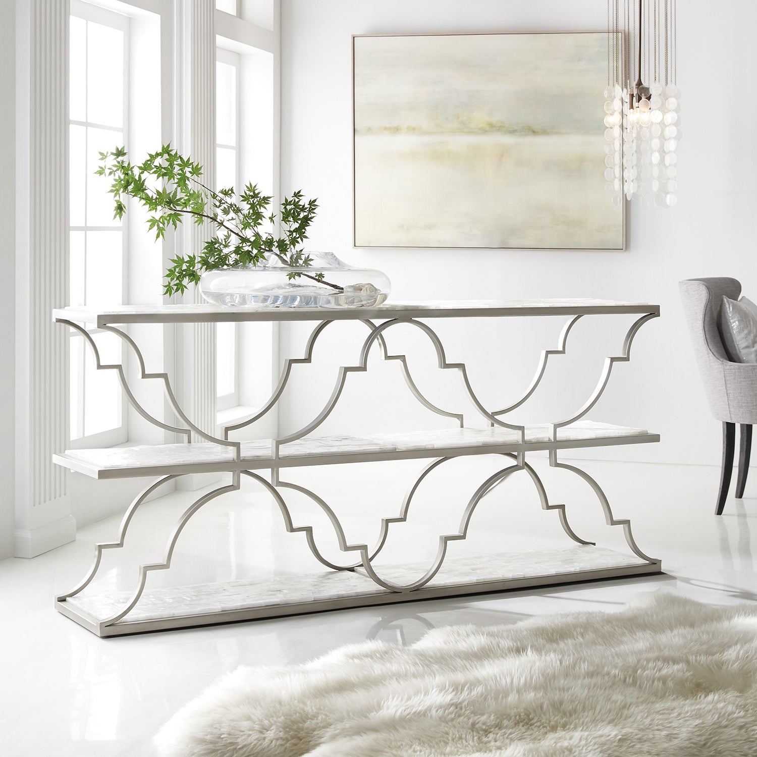 Hooker Furniture Melange Golden Gate Console - Final Sale