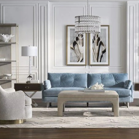 Fairfield Chair x Libby Langdon Carlson Sheer Dove End Table