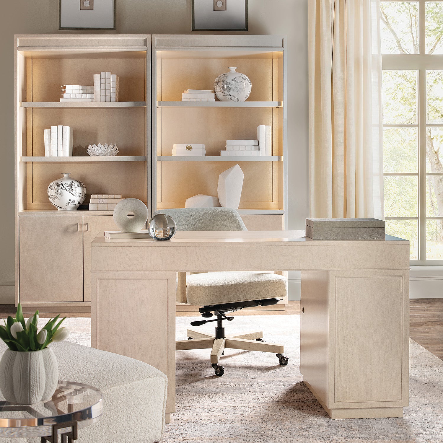 Hooker Furniture Marlowe Knee-Hole Desk