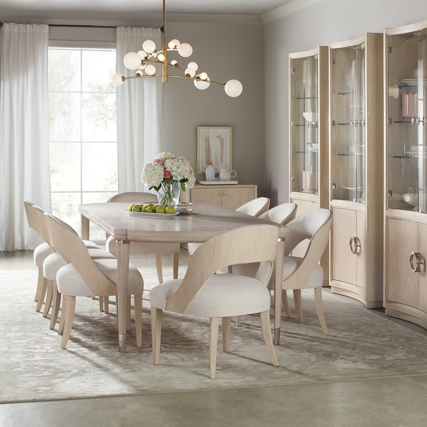 Hooker Furniture Nouveau Chic Rectangle Dining Table