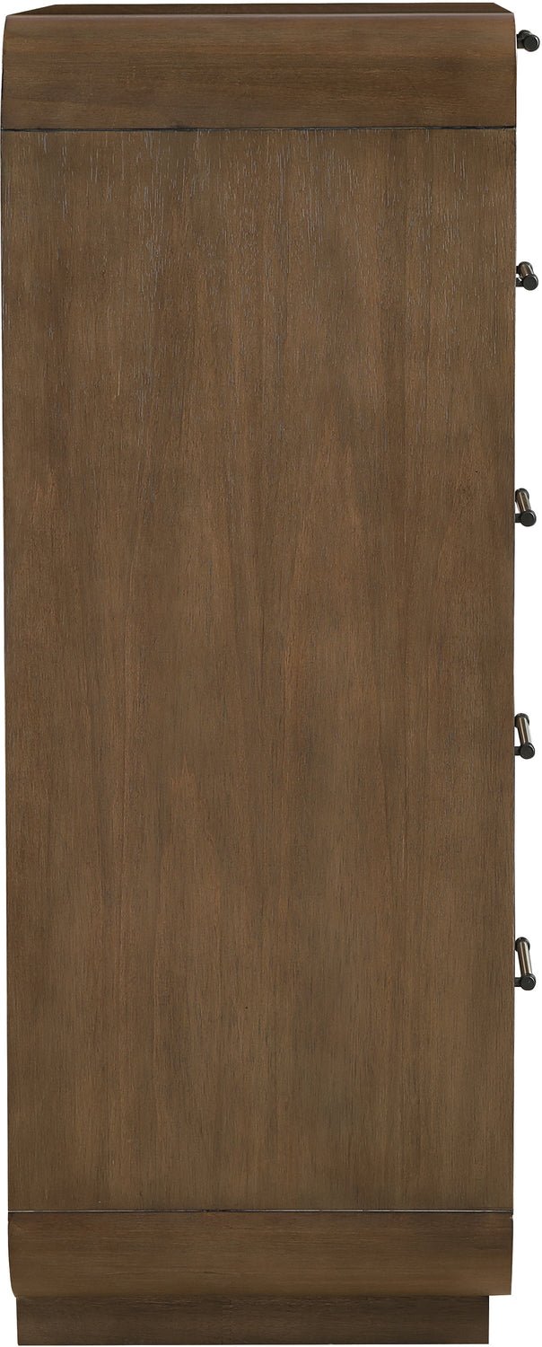 Windsor Brown Natural Cane And Solid Wood Chest