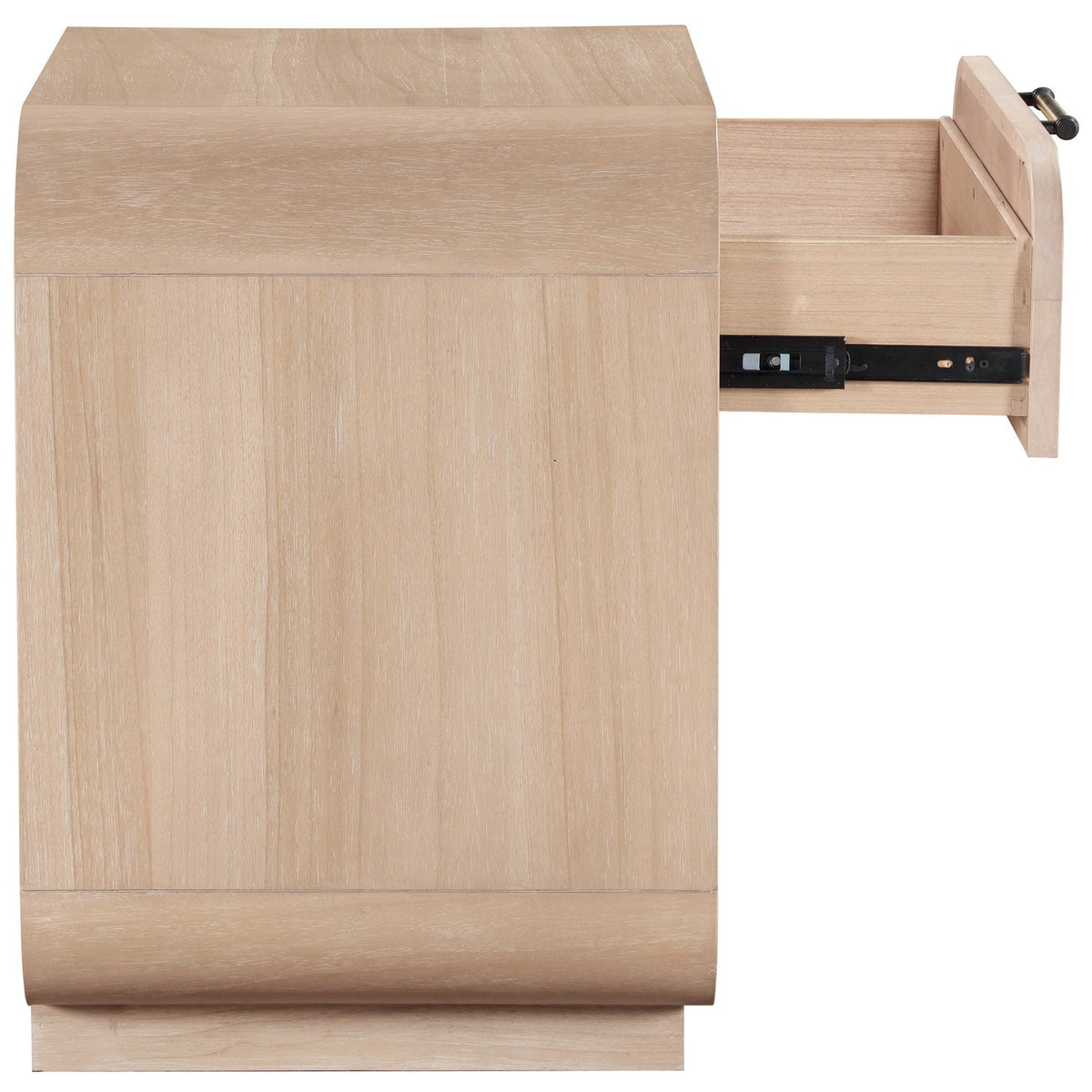 Windsor 28.5in Natural Cane And Solid Wood Nightstand Set of 2