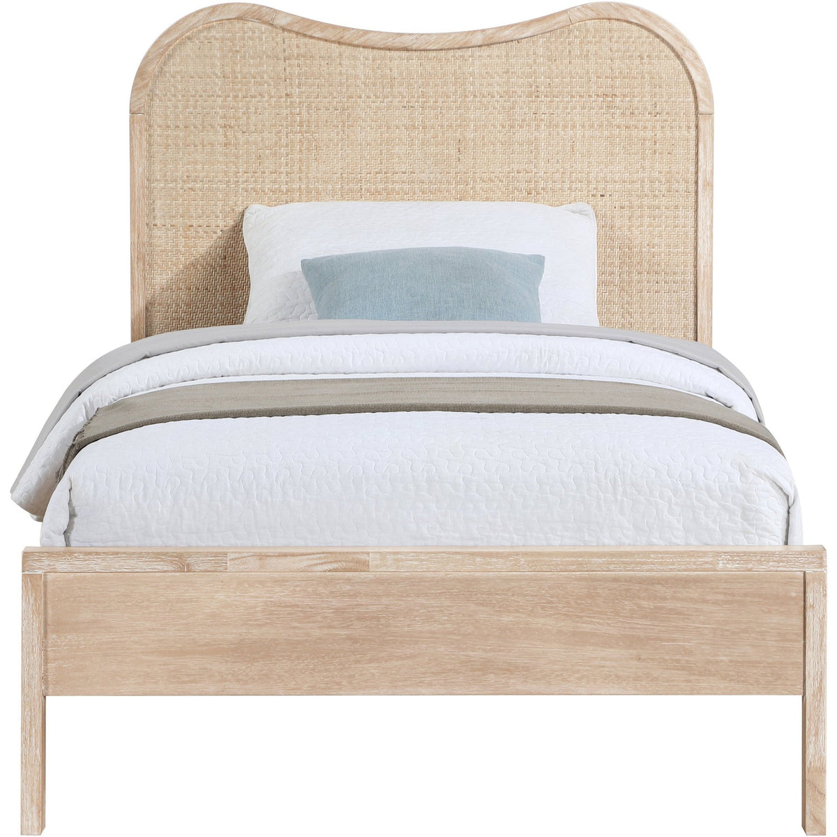 Windsor Natural Cane And Solid Wood Bed