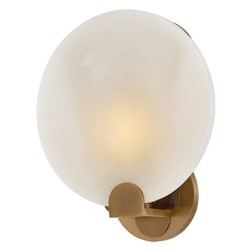 Hudson Valley Lighting Tusten Wall Sconce in Patina Brass, primary product view