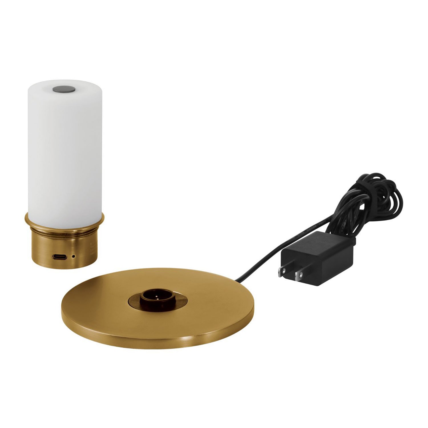 Currey & Co Saunter Brass Cordless Table Lamp