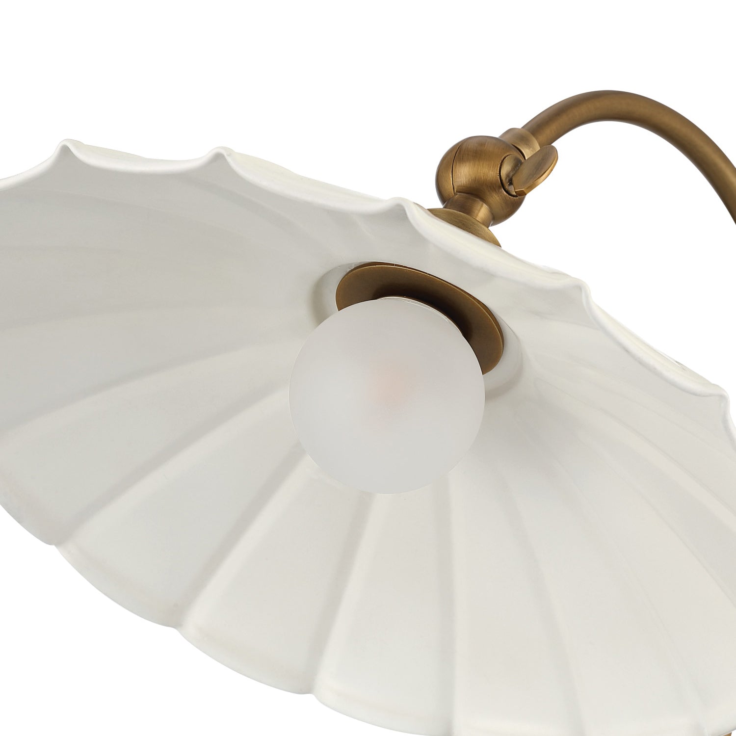 Currey & Co Springe Ivory Cordless Table Lamp