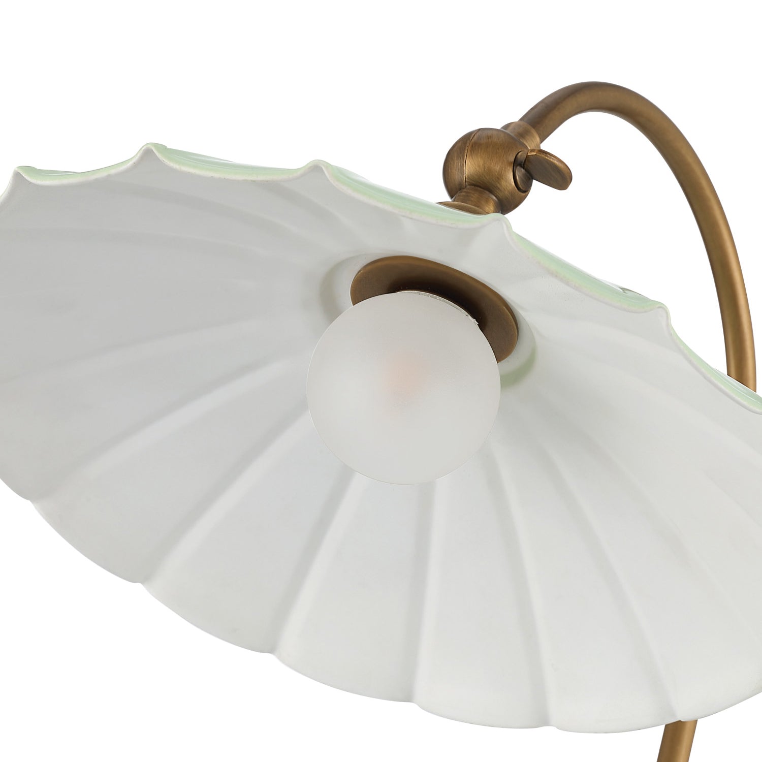 Currey & Co Springe Green Cordless Table Lamp