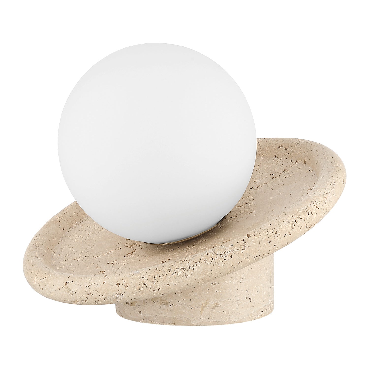 Currey & Co Navigation Beige Cordless Table Lamp