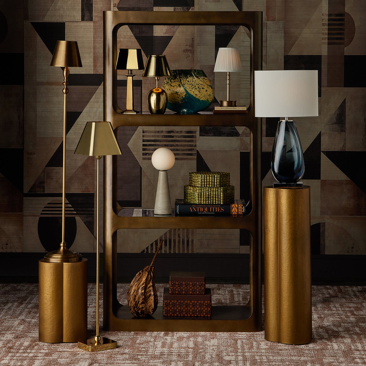 Currey & Co Valise Cordless Table Lamp