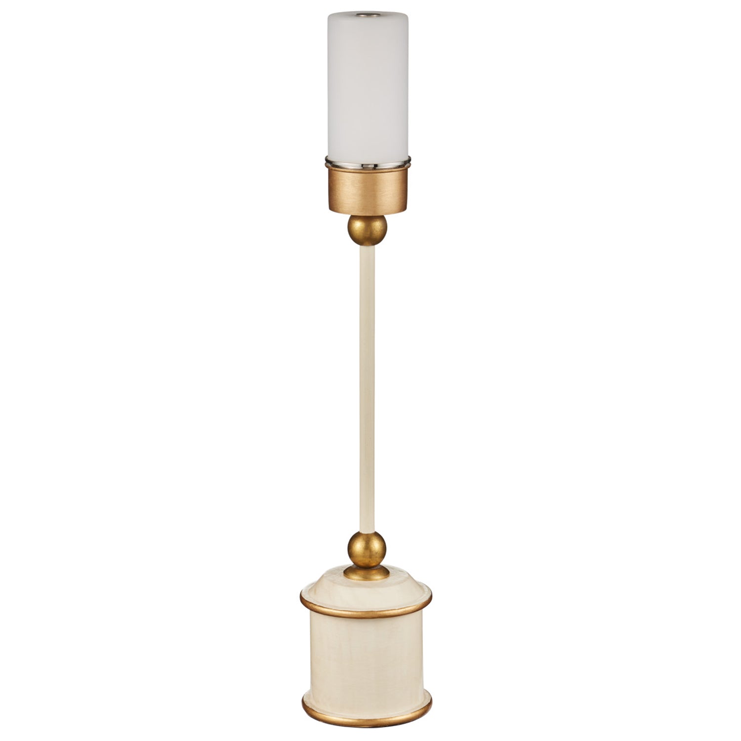 Currey & Co Daphne Ivory Cordless Table Lamp