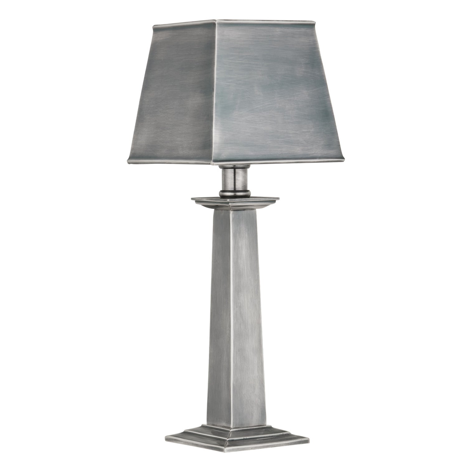 Currey & Co Wander Antique Silver Cordless Table Lamp