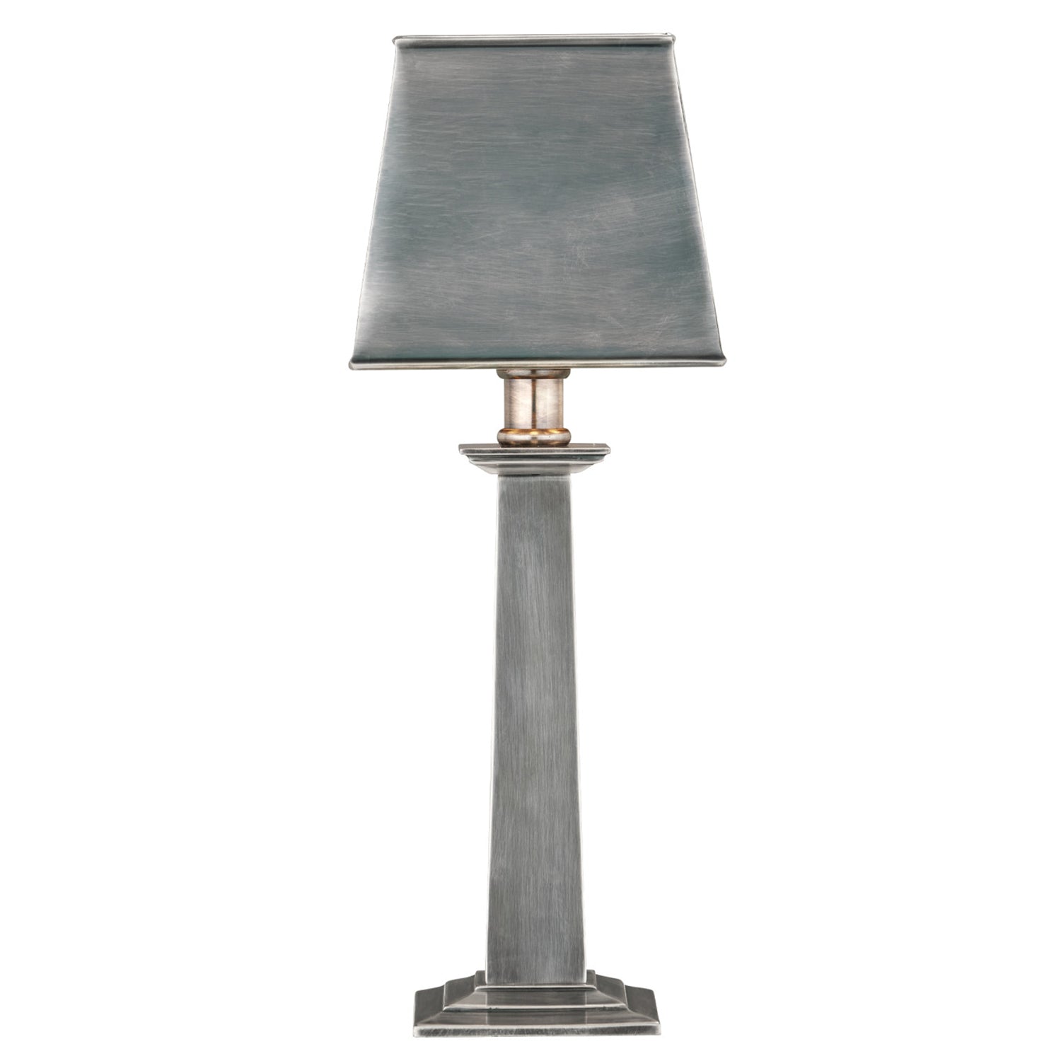 Currey & Co Wander Antique Silver Cordless Table Lamp