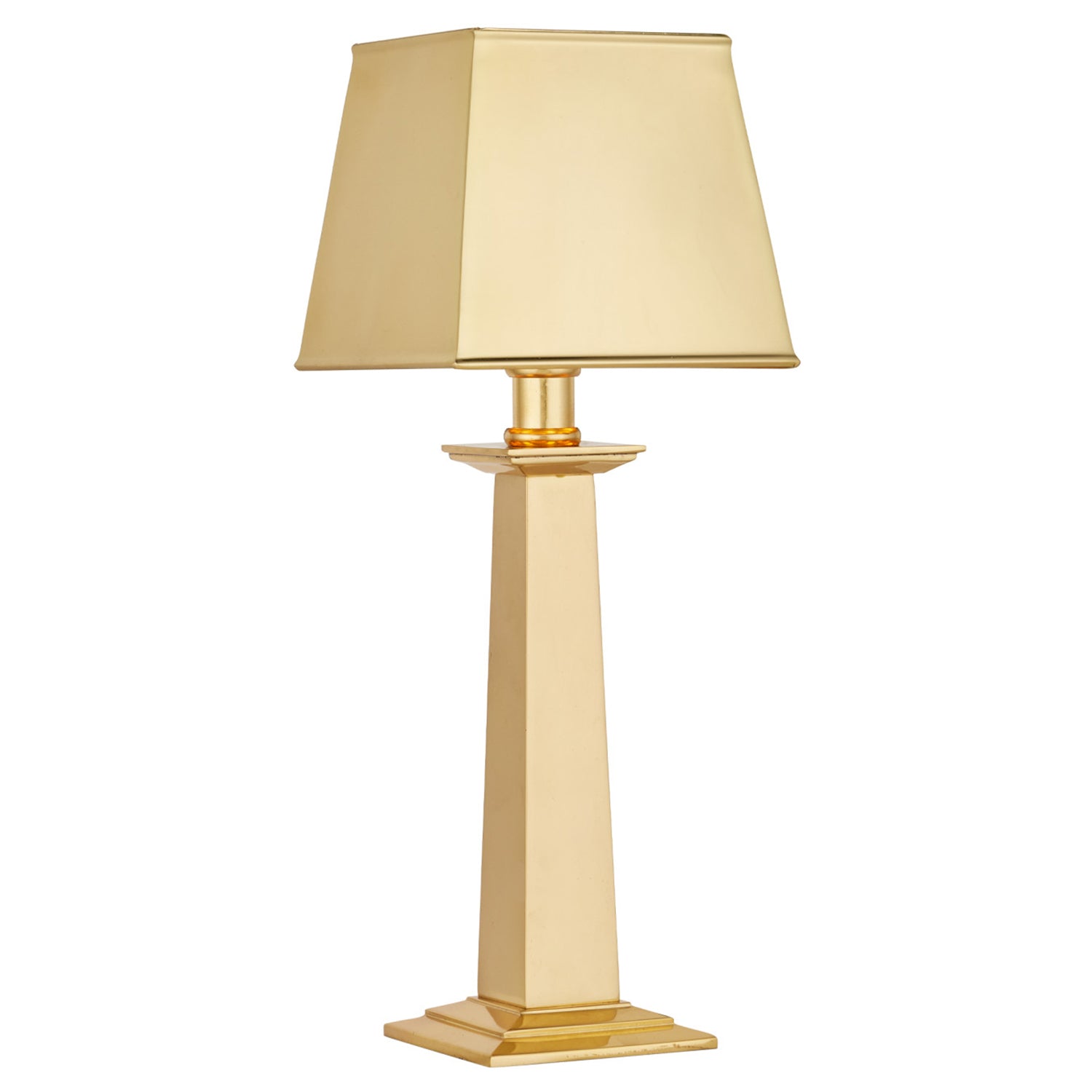 Currey & Co Wander Brass Cordless Table Lamp
