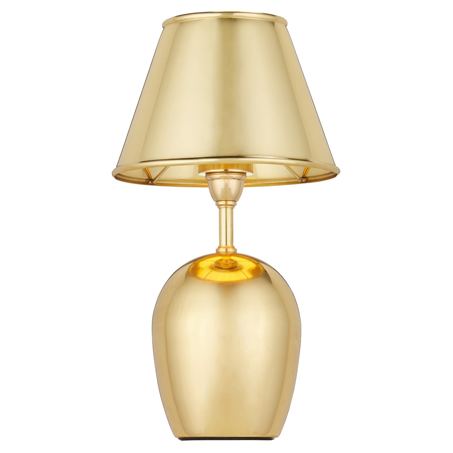 Currey & Co Volley Brass Cordless Table Lamp