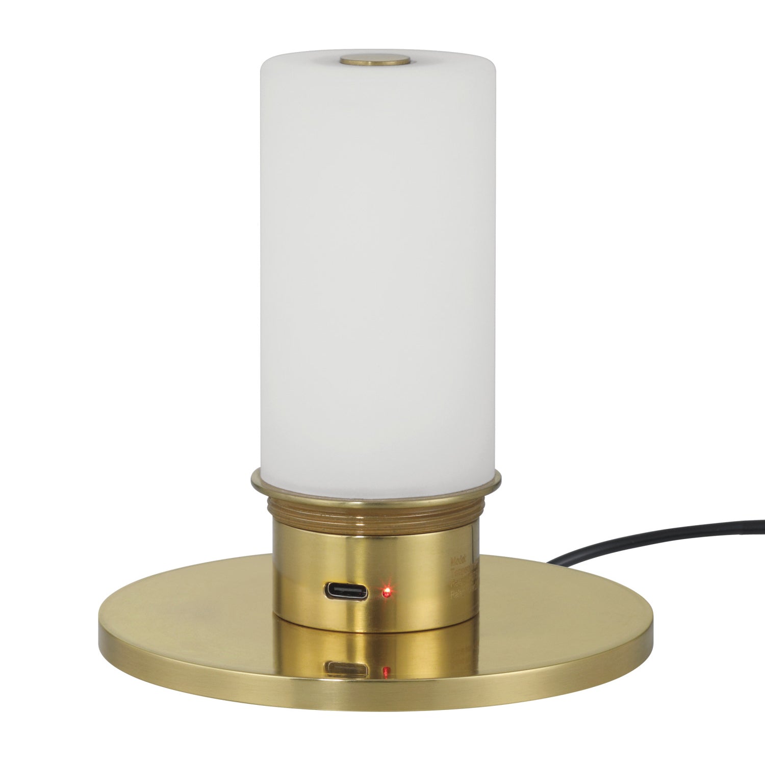 Currey & Co Volley Brass Cordless Table Lamp