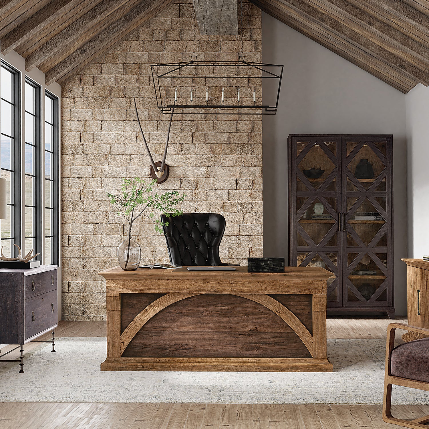 Hooker Furniture Big Sky Executive Desk