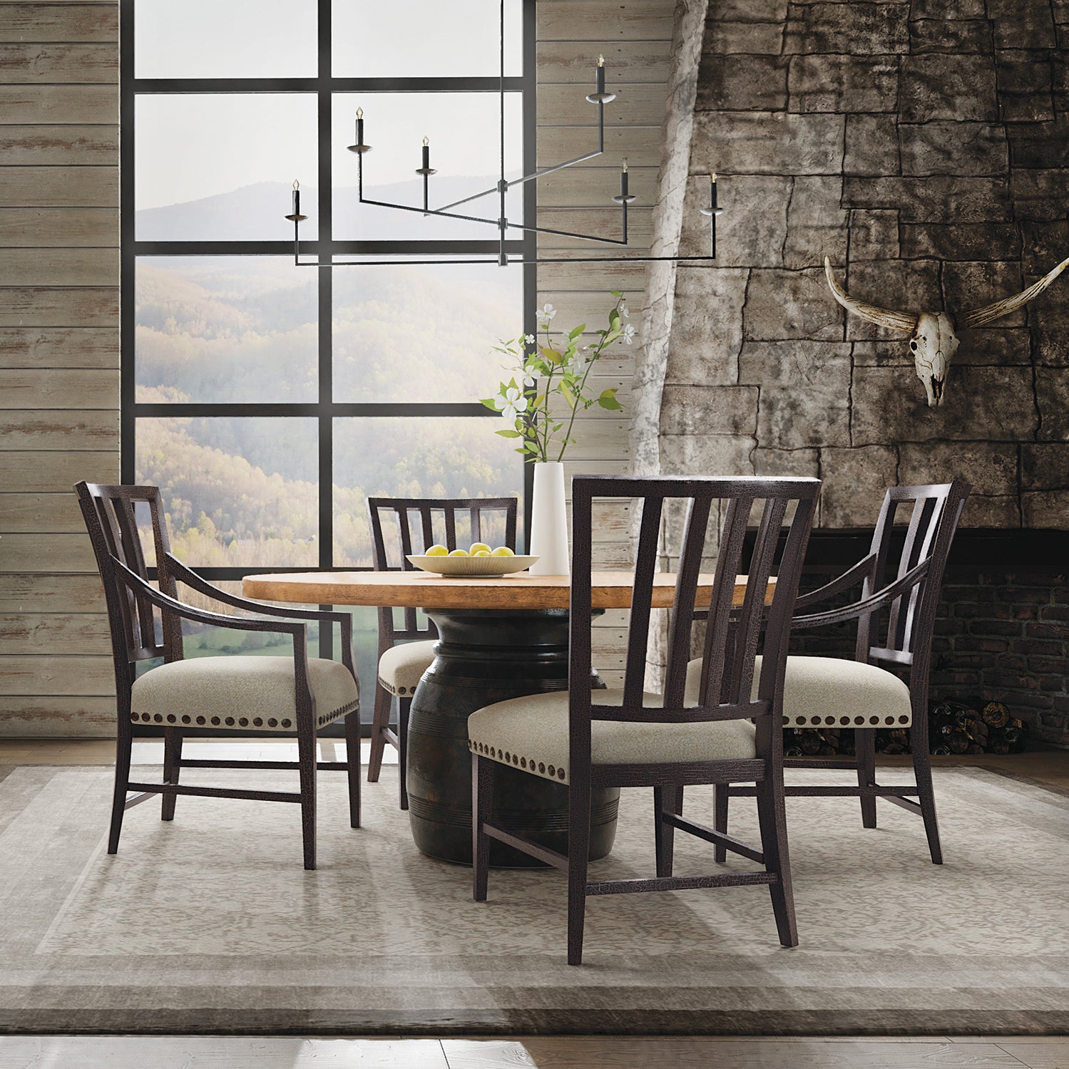Hooker Furniture Big Sky Arm Chair Set of 2
