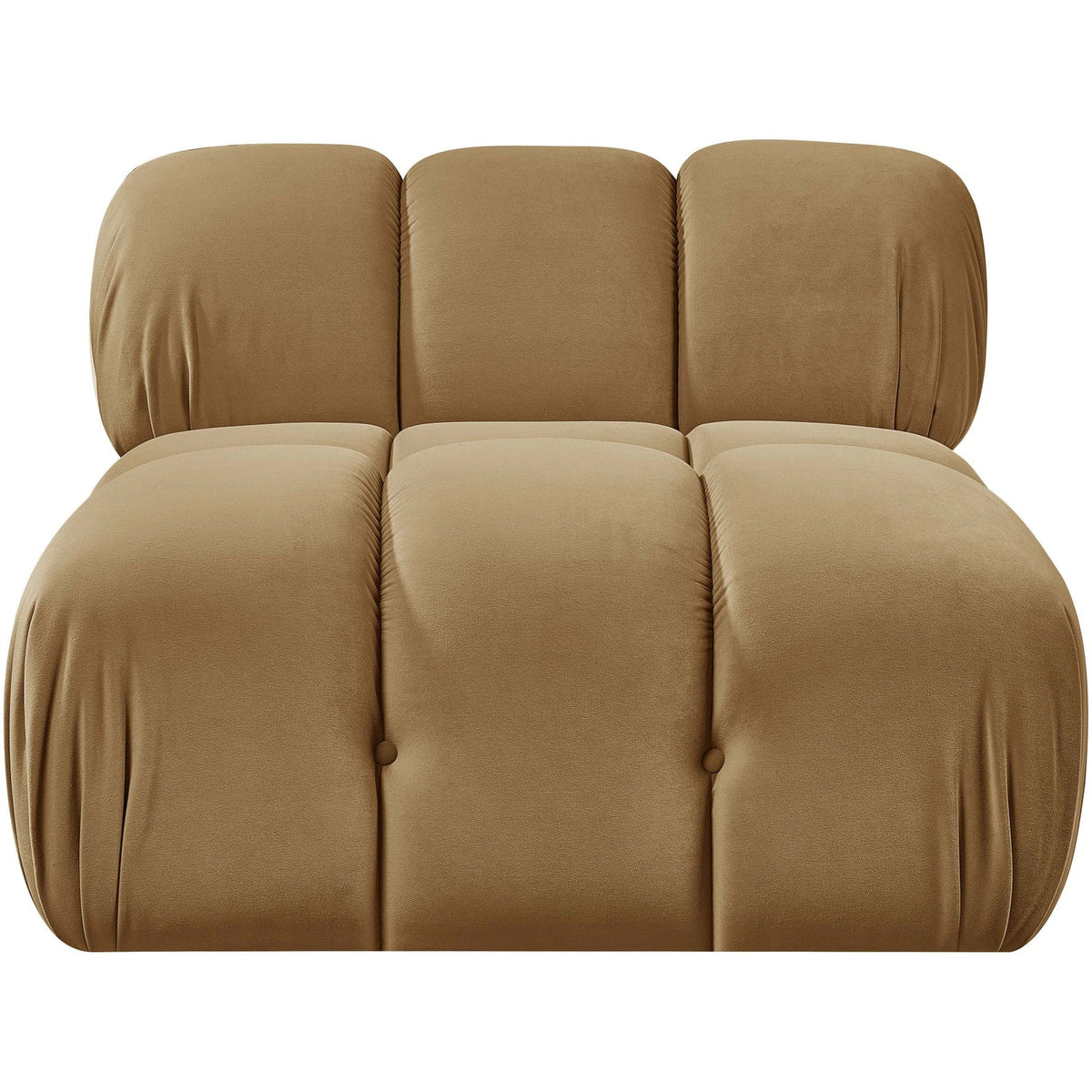 Orin Saddle Velvet Performance Fabric Upholstered Modular Chair