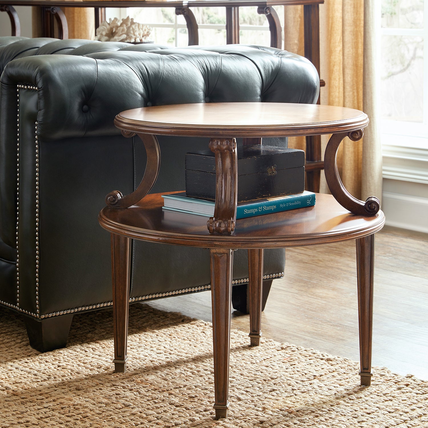 Hooker Furniture Living Room Charleston Side Table - Final Sale