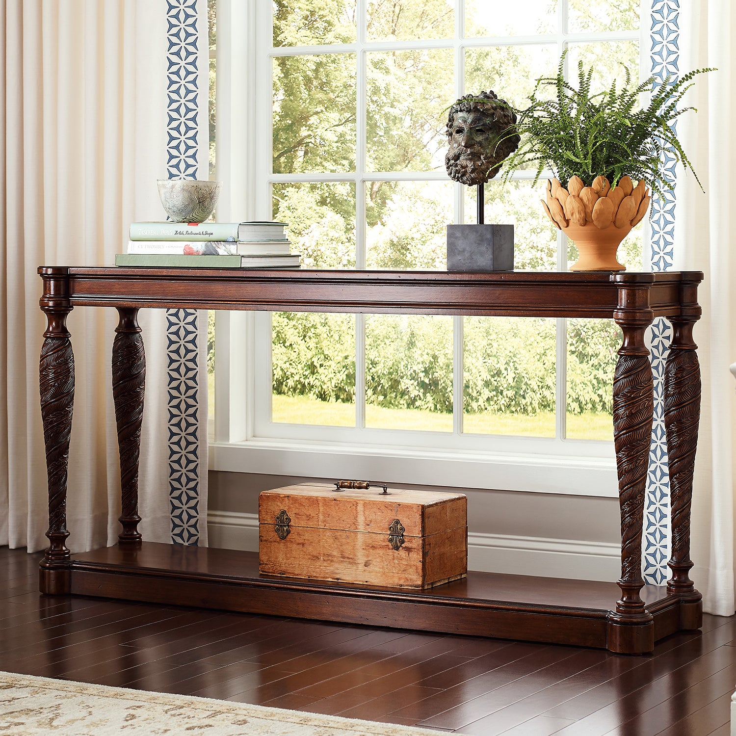 Hooker Furniture Charleston Cherry Console Table