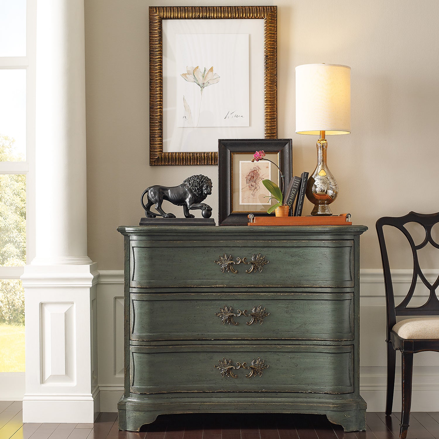 Hooker Furniture Charleston Gullah Green Accent Chest