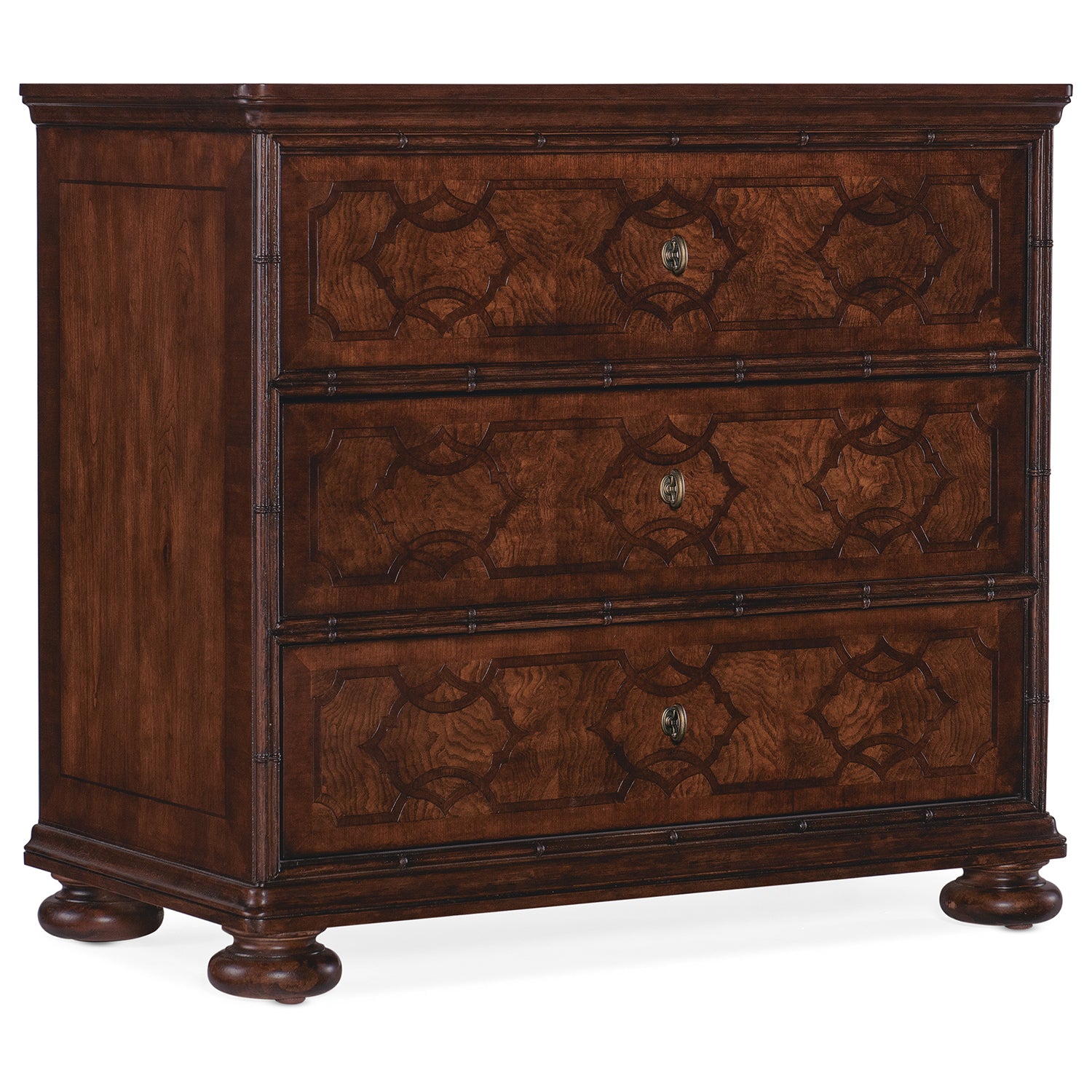 Hooker Furniture Charleston Three-Drawer Cherry Nightstand