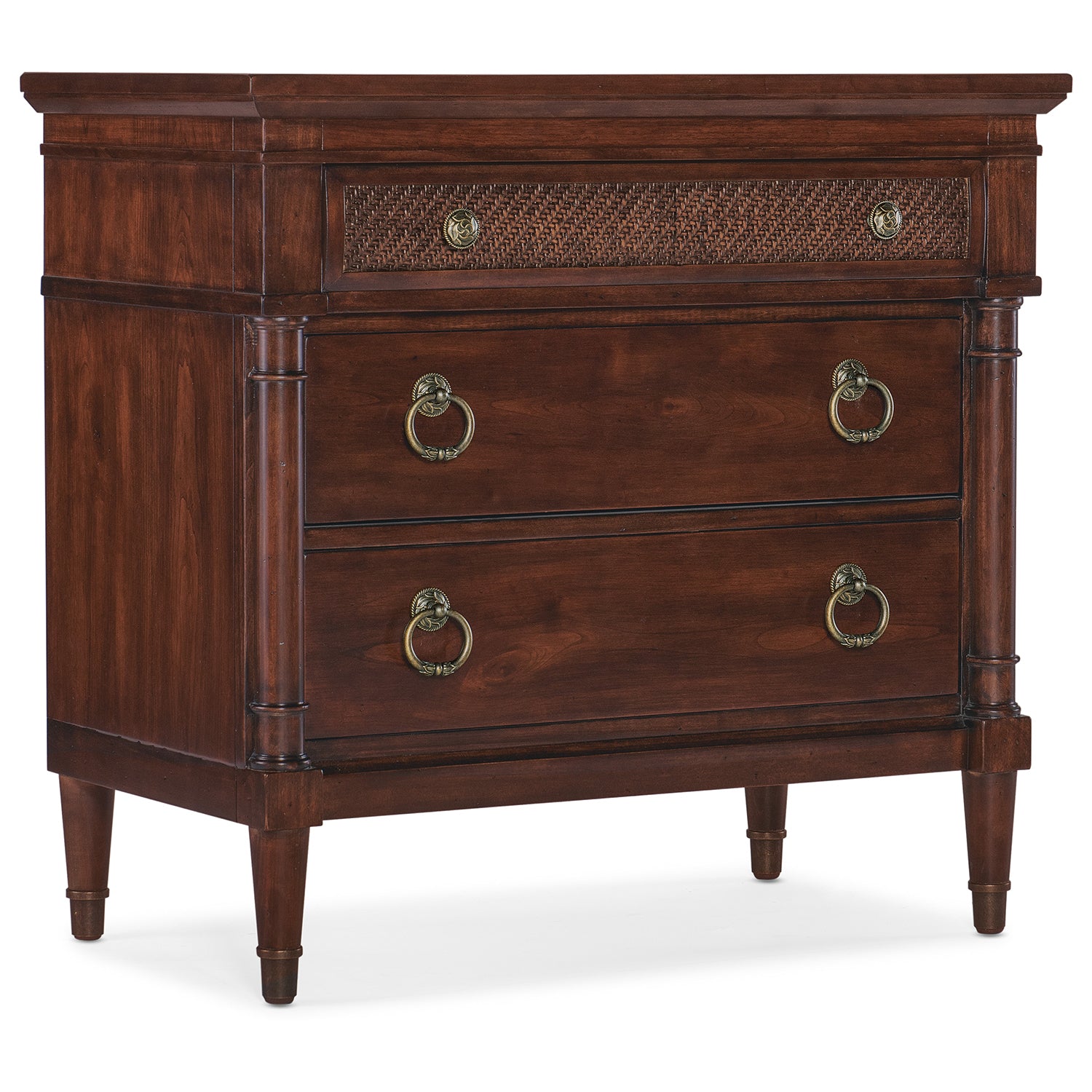 Hooker Furniture Charleston Three-Drawer Nightstand