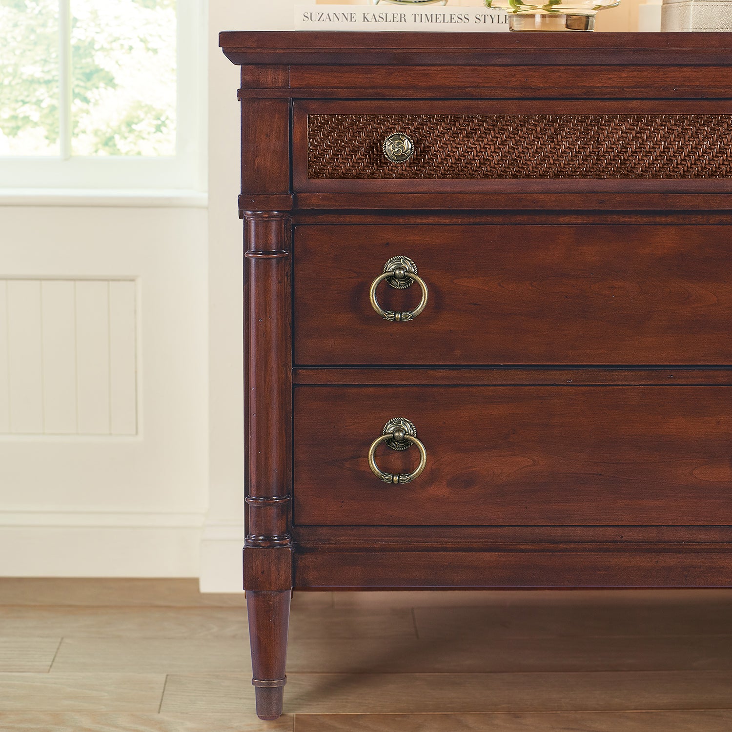 Hooker Furniture Charleston Three-Drawer Nightstand