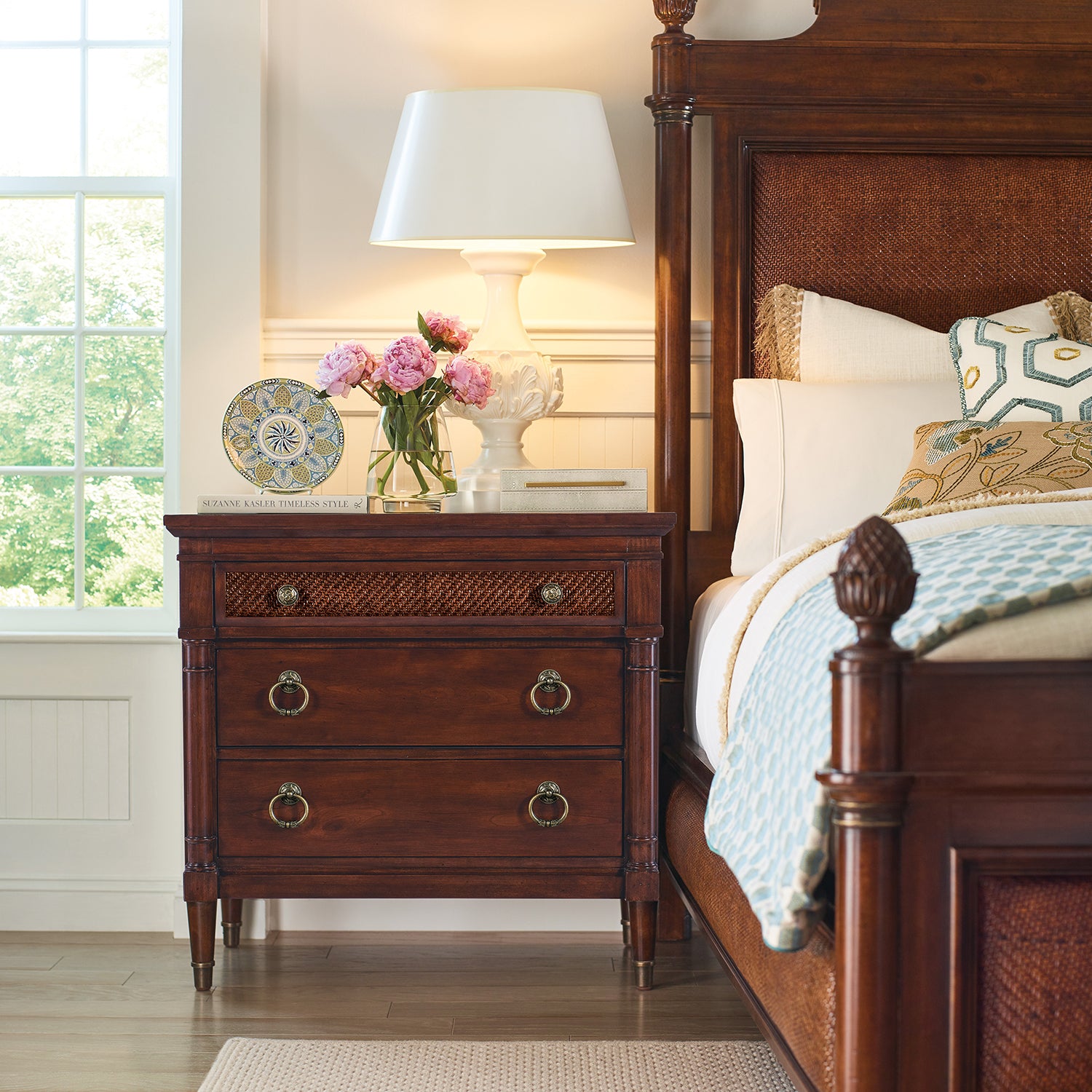 Hooker Furniture Charleston Three-Drawer Nightstand