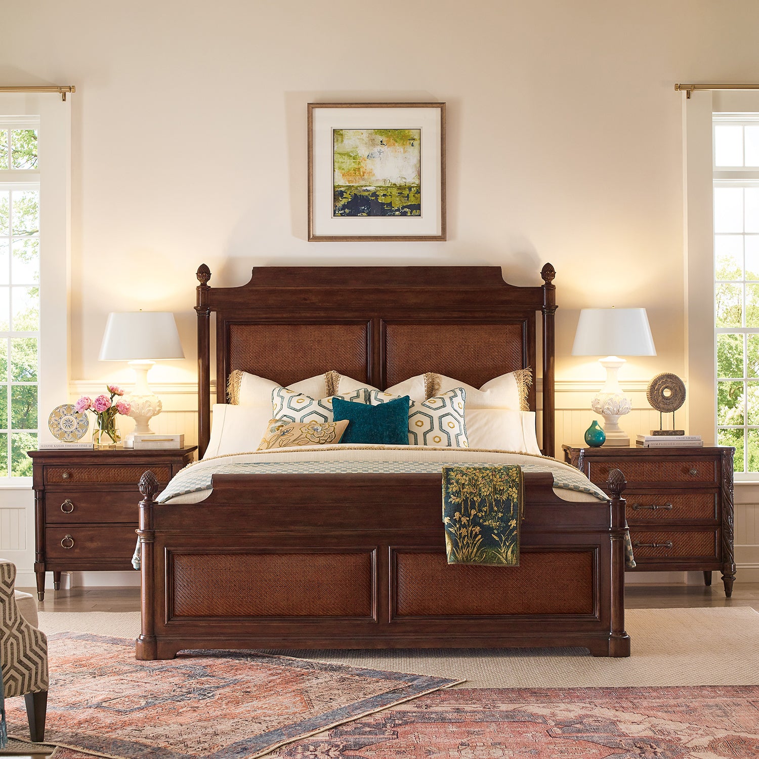 Hooker Furniture Charleston Three-Drawer Nightstand