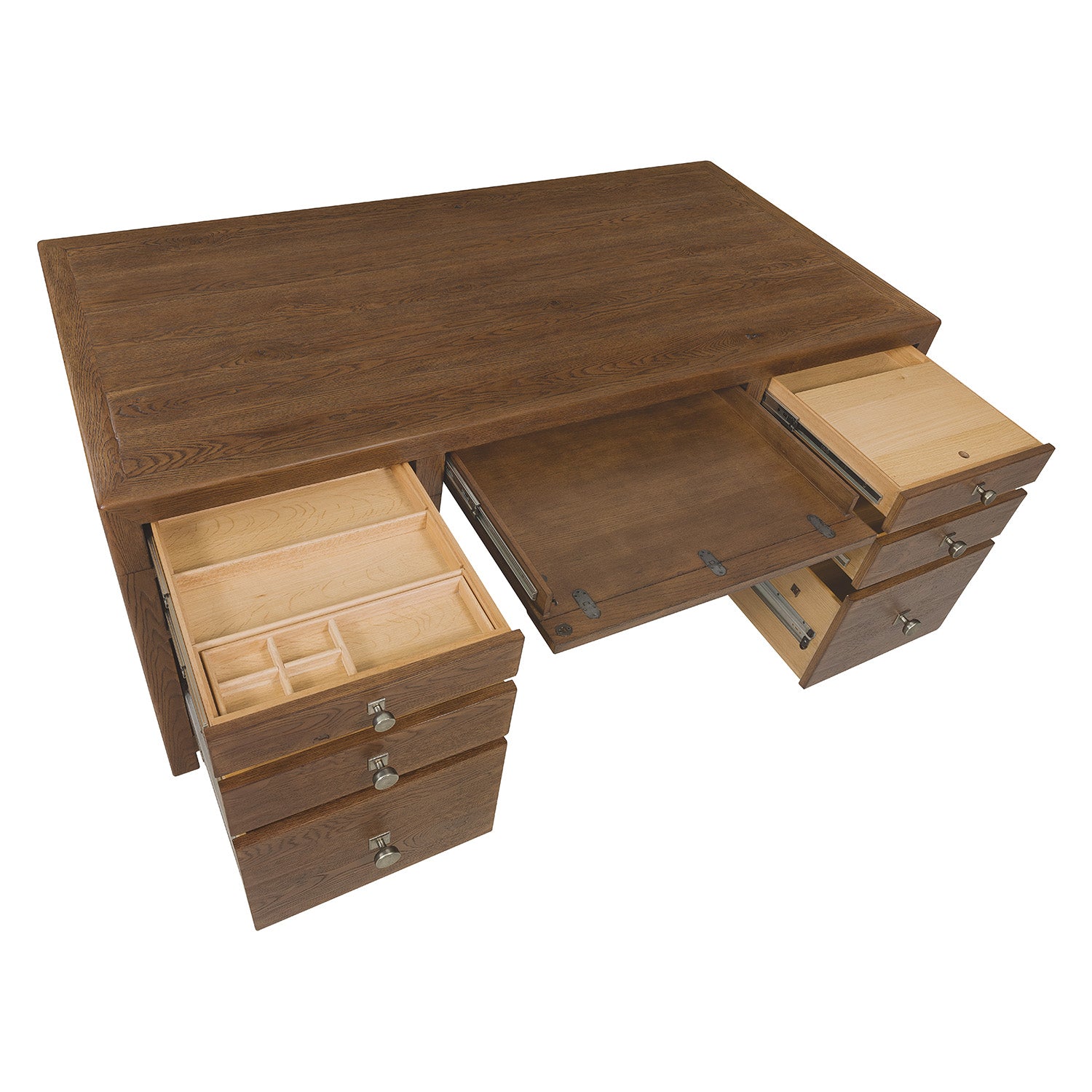 Hooker Furniture Home Office Driftwood Executive Desk