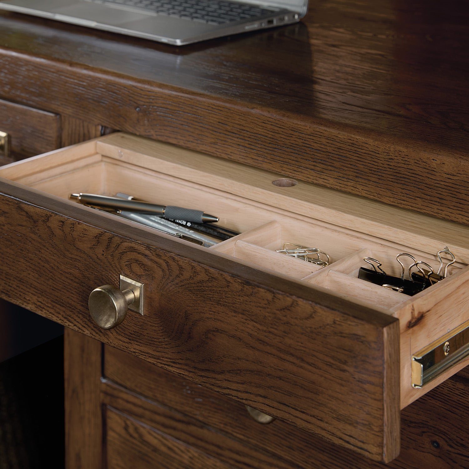 Hooker Furniture Home Office Driftwood Executive Desk