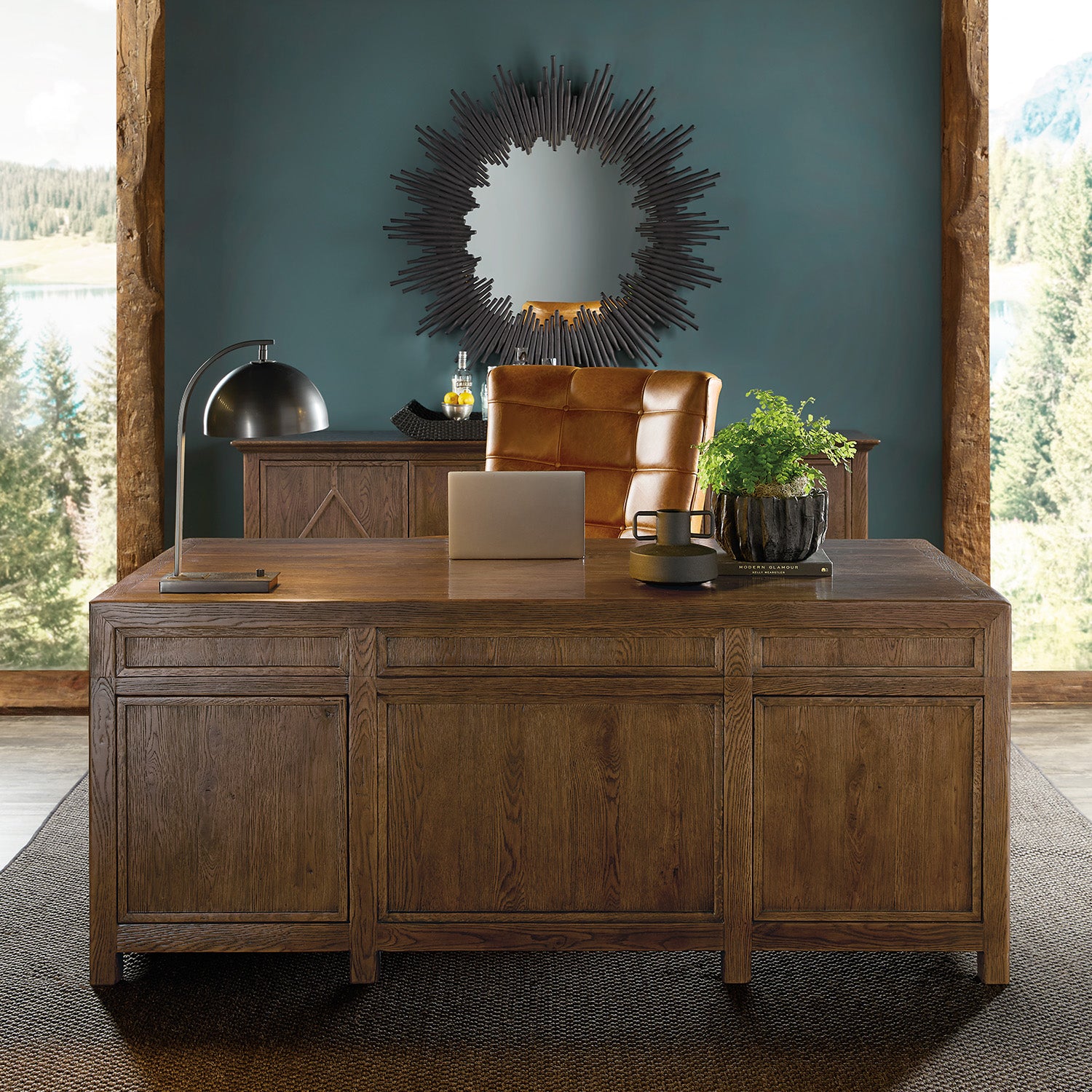 Hooker Furniture Driftwood Entertainment Credenza