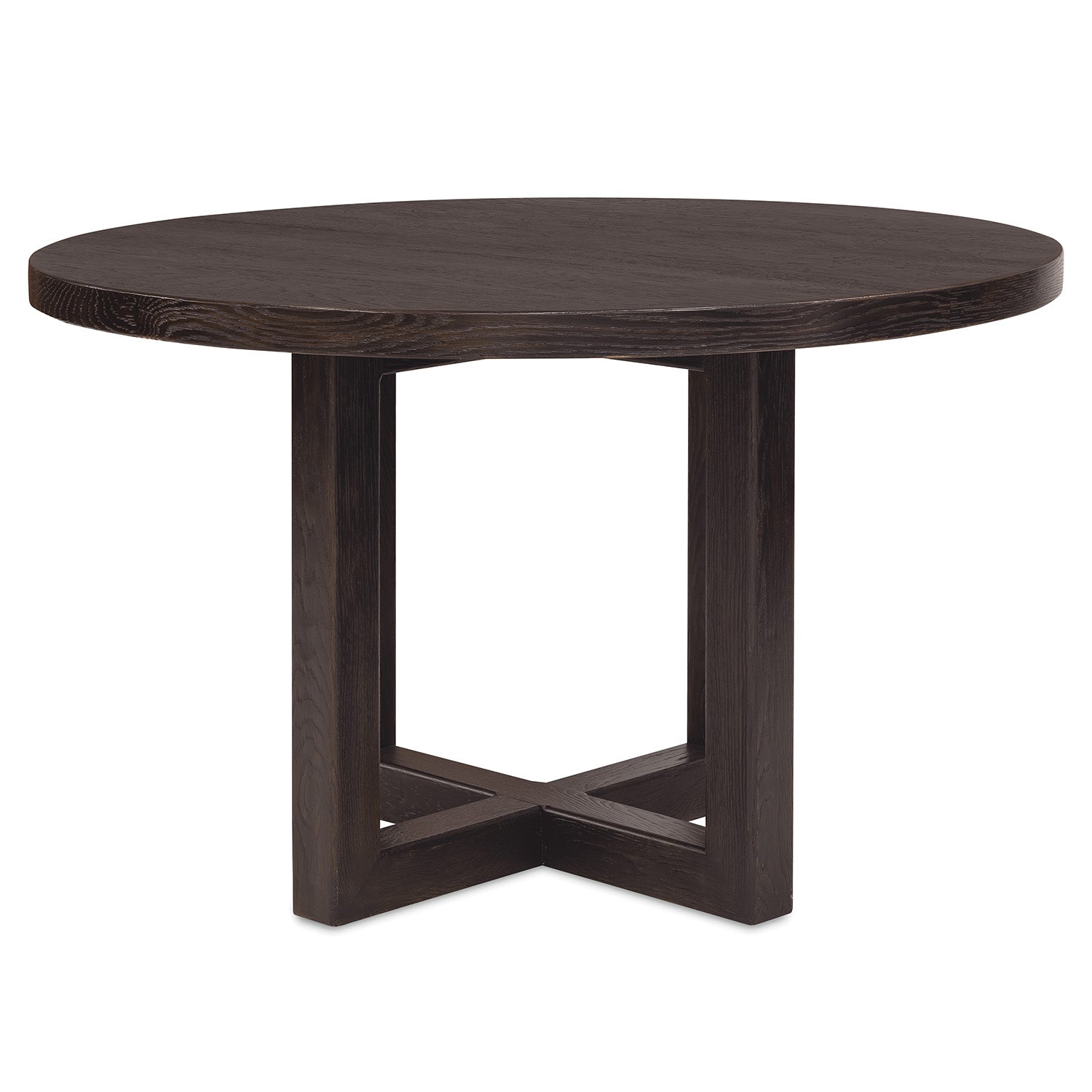 Hooker Furniture Driftwood Burnt Timber 48in Round Dining Table