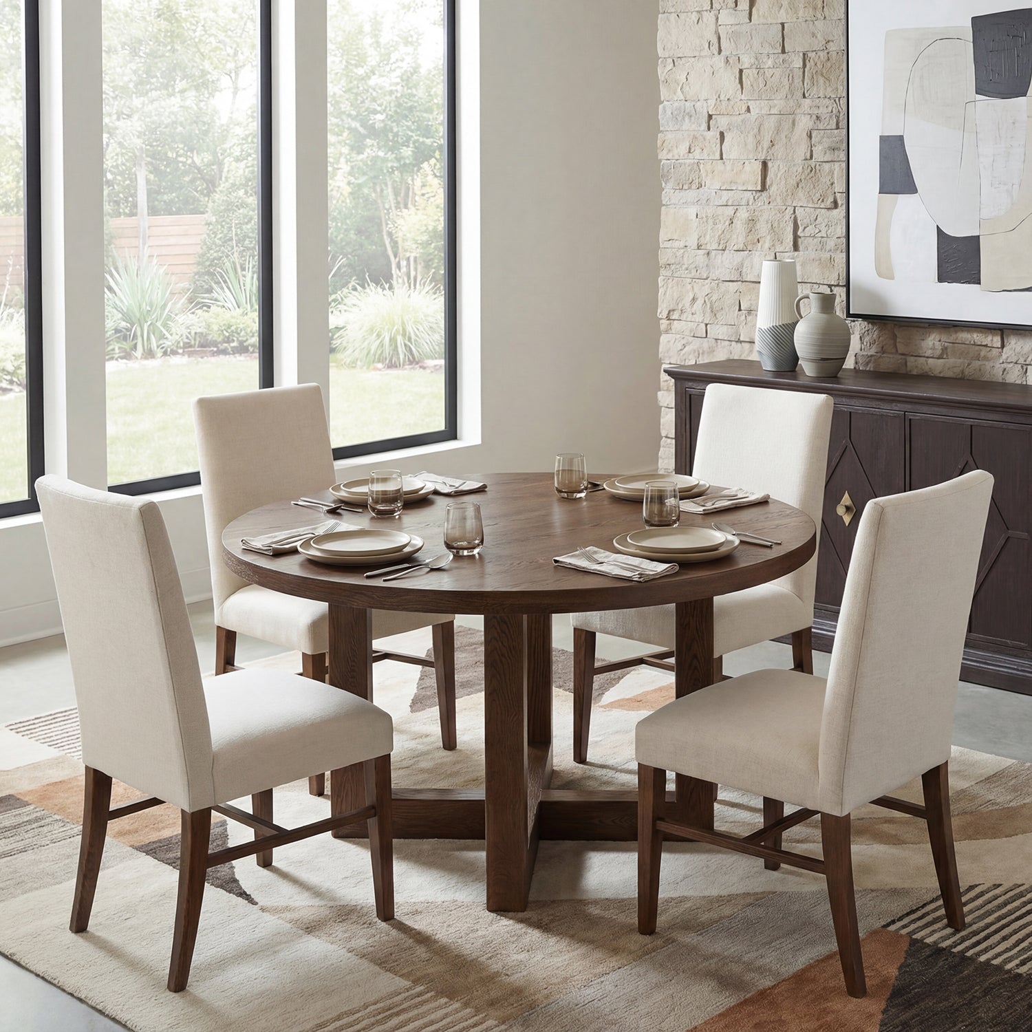 Hooker Furniture Driftwood 60" Round Dining Table
