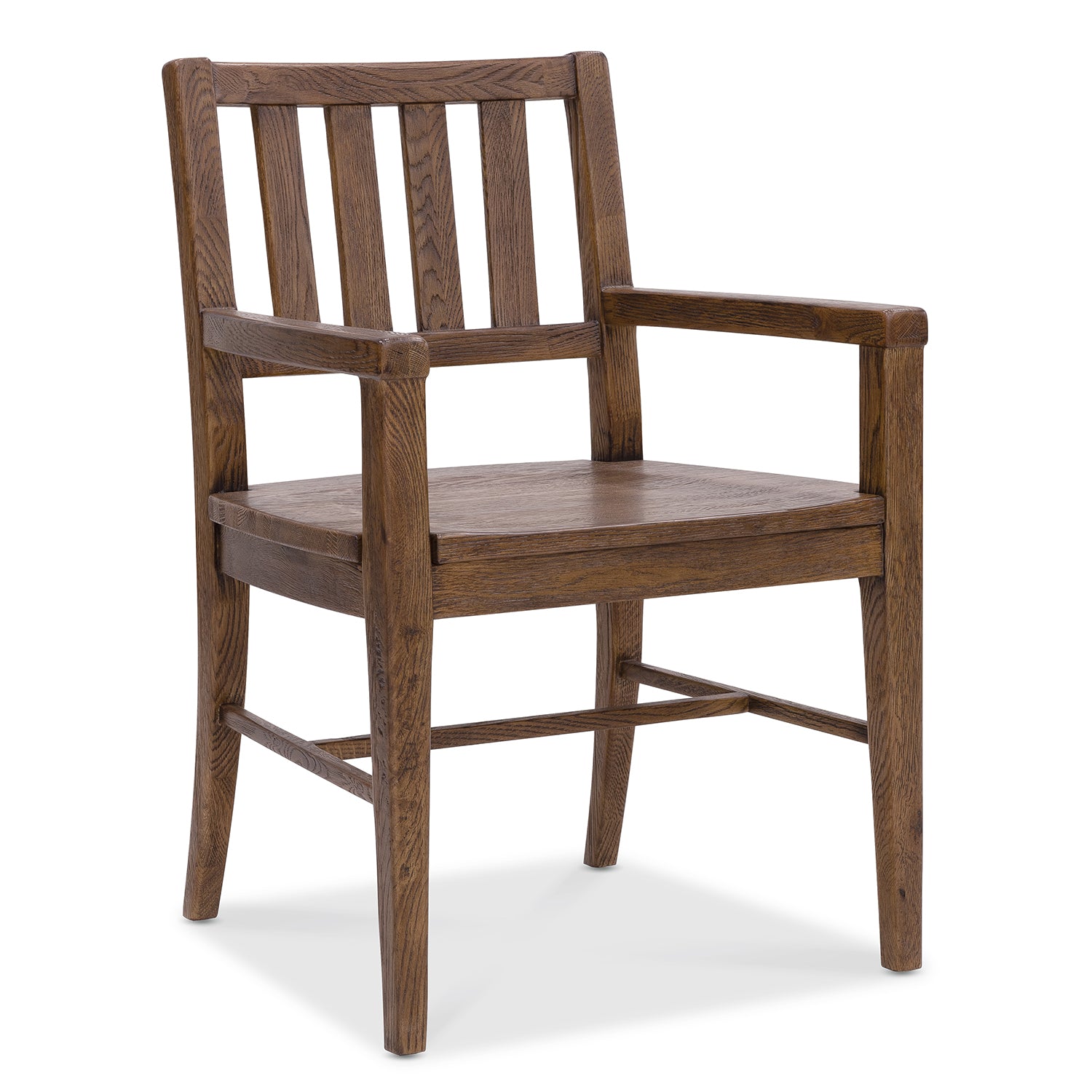 Hooker Furniture Driftwood Splatback Arm Chair Set of 2