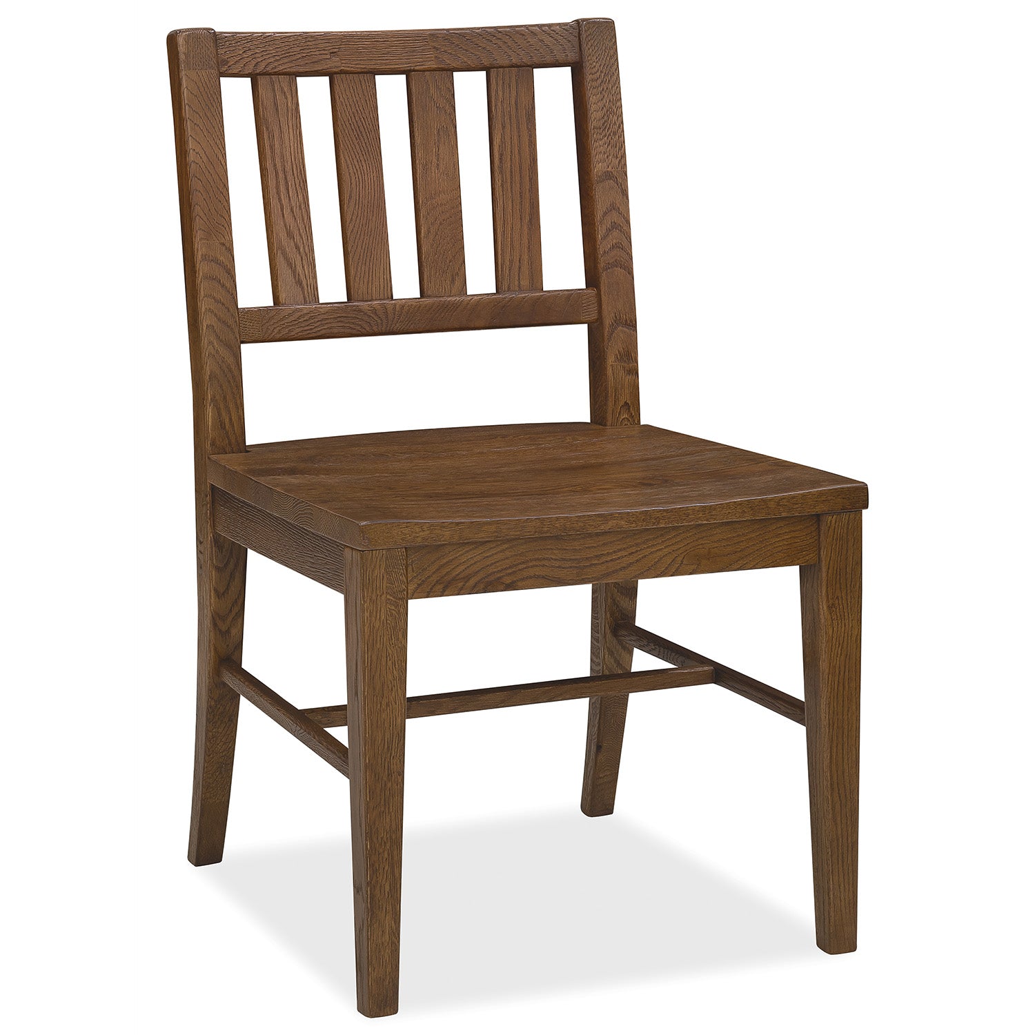 Hooker Furniture Driftwood Splatback Worn Saddle Side Chair Set of 2