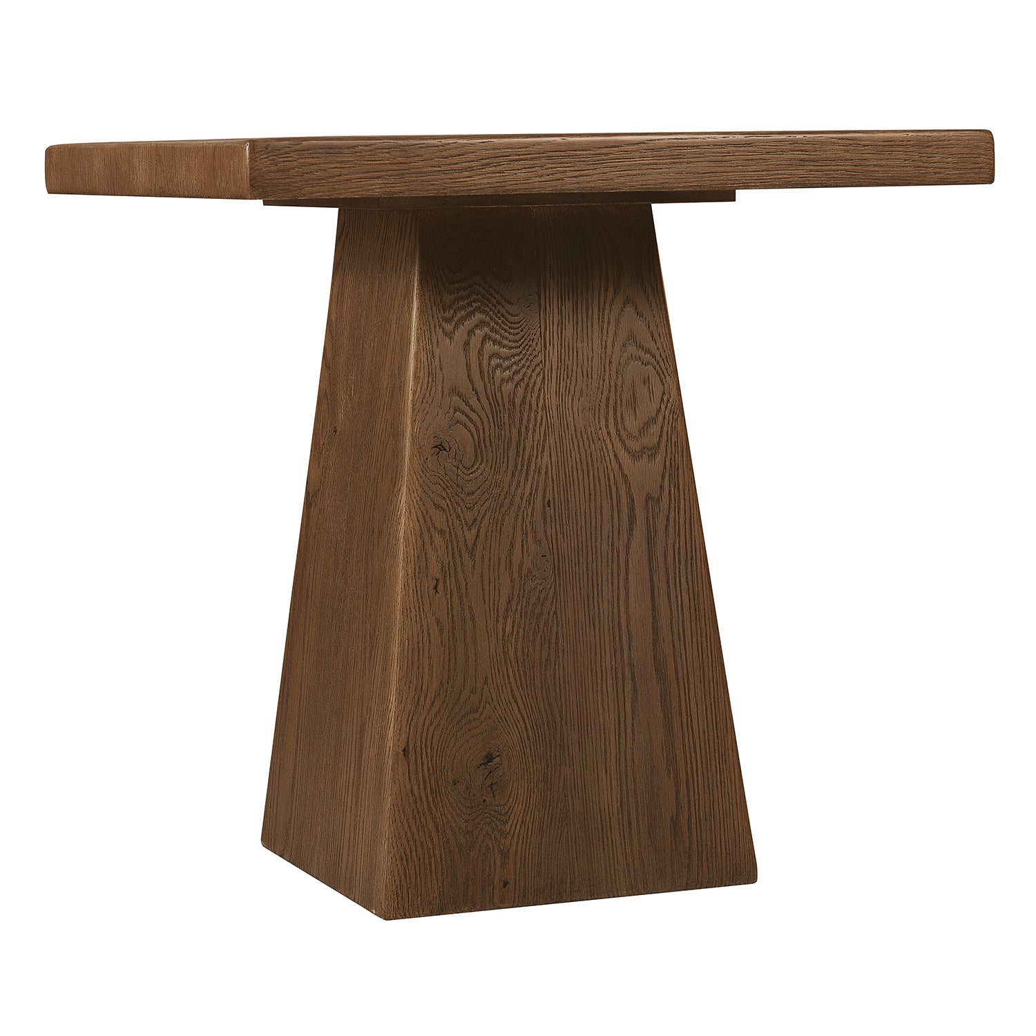 Hooker Furniture Driftwood Worn Saddle End Table Set of 2