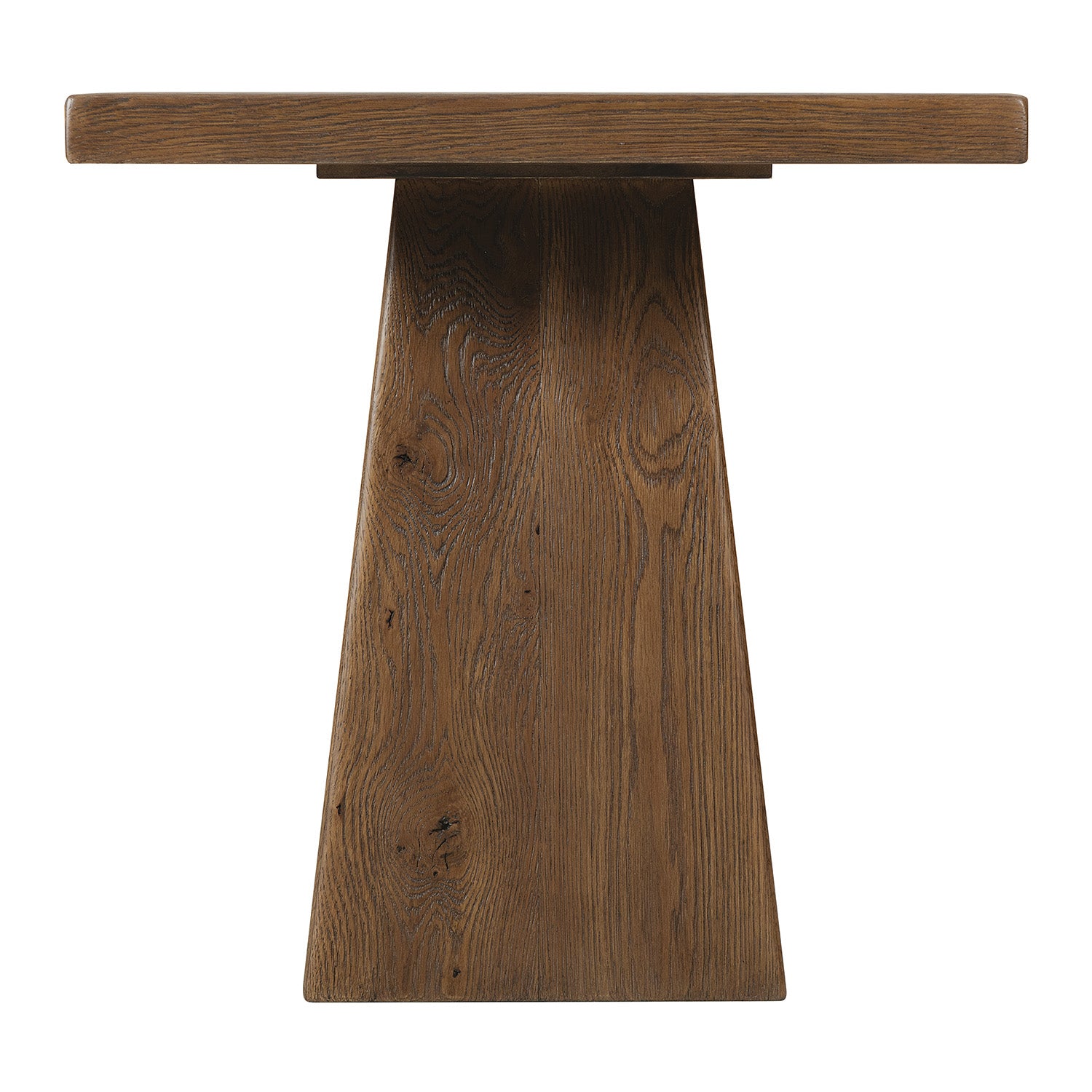 Hooker Furniture Driftwood Worn Saddle End Table Set of 2