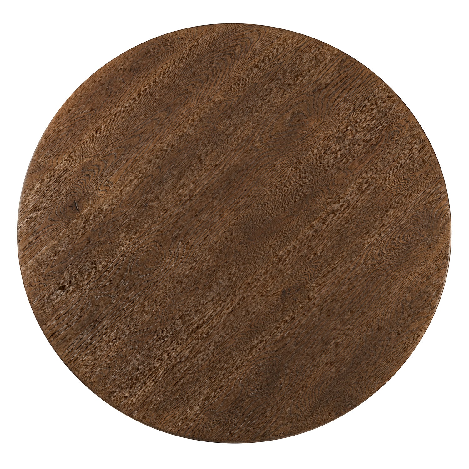 Hooker Furniture Driftwood Worn Saddle Round Cocktail Table